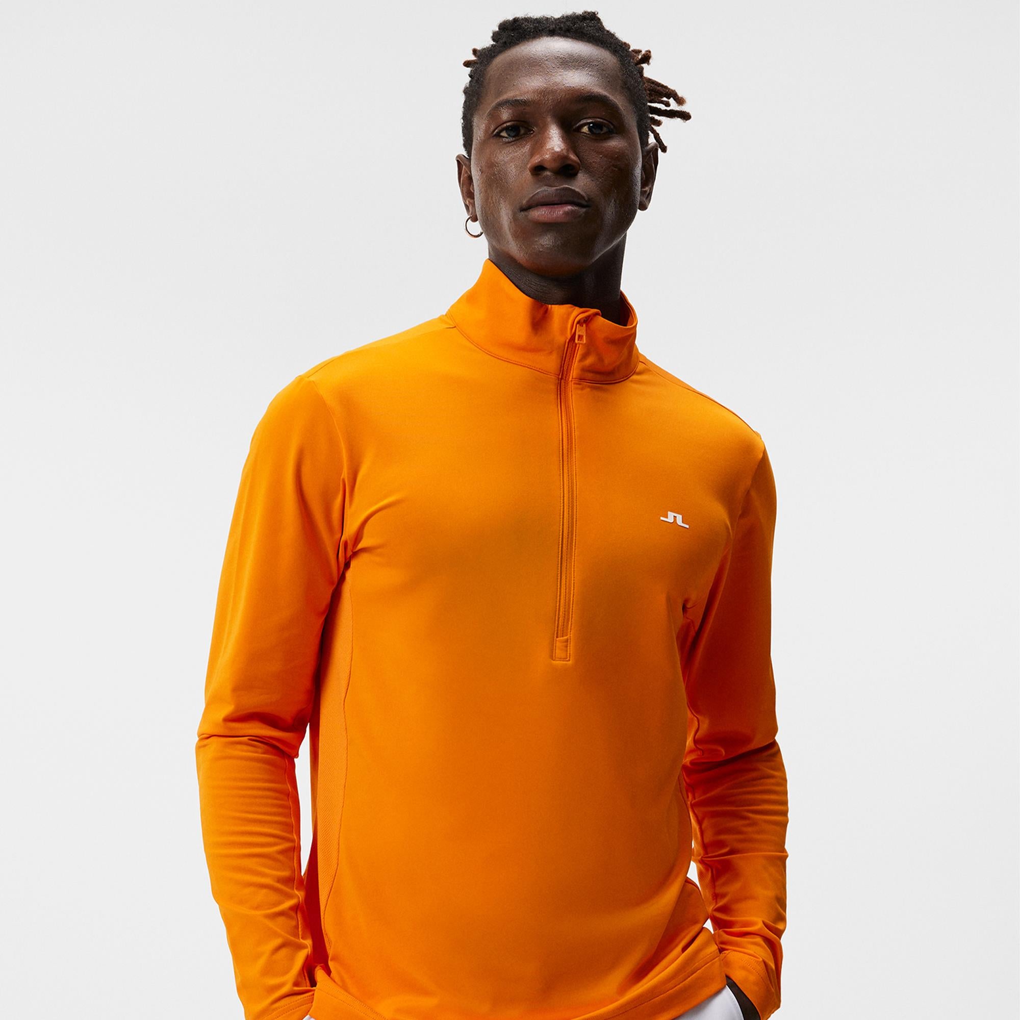 J Lindeberg Luke Half Zip Mens Golf Mid Layer Exuberance